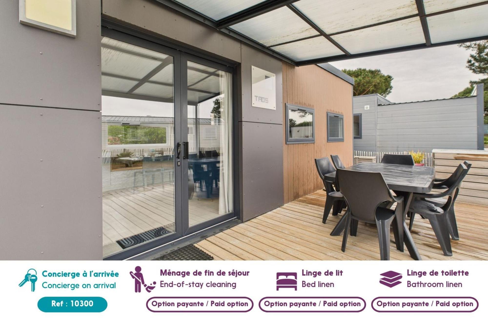 La Parée Preneau Joli Chalet Pour 6, Residence Avec Piscine מראה חיצוני תמונה
